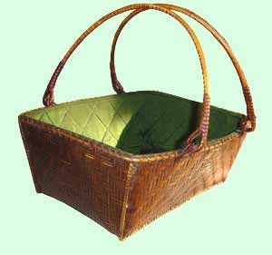LSH008 Silk Bamboo Market Basket