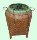 LSH 601  Basket with Silk Top