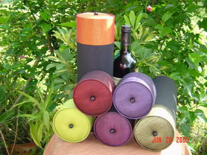 ETW007 Silk Wine Gift Boxes
